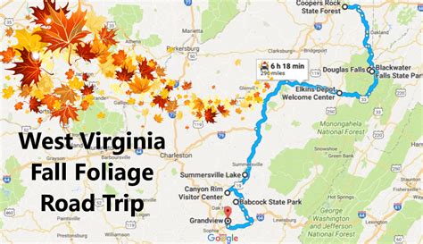Take This Road Trip To See The Best Fall Foliage In West Virginia