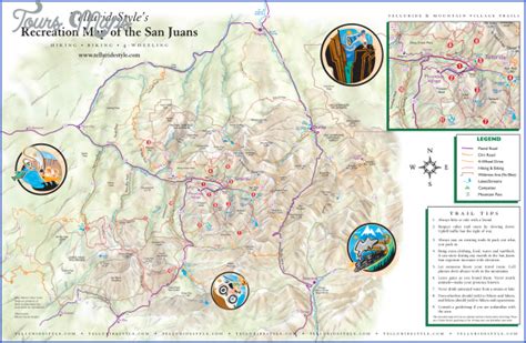 Telluride Hiking Trail Map