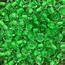 SIZE 6/0 1504 Crystal Green Neon Lined  Capital City Beads