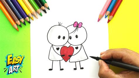 Ideas Para Hacer Cartas De Amor ️ Corazon Rojo💚 Dibujos De