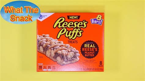 reese s puffs treats snack bars youtube