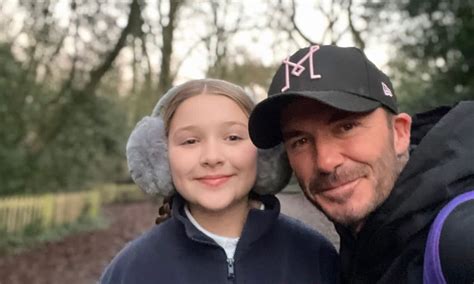 David Beckham Shares New Video Of Daughter Harper As Youve Never Seen Her Before Hello