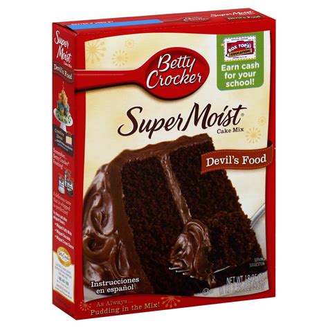 Betty crocker cake mix recipes. Betty Crocker Super Moist Cake Mix, Devil's Food, 18.25 oz ...