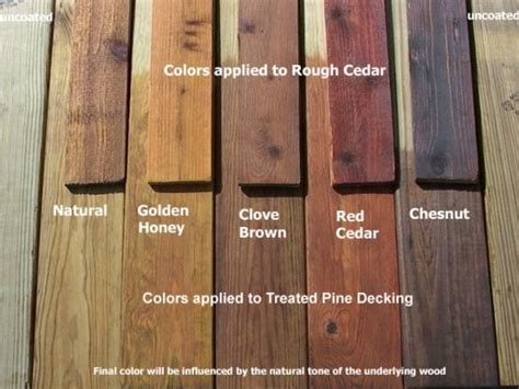10 favorite wood stain colors and what they actually look like on real wood and projects! The 25+ best Cedar stain ideas on Pinterest