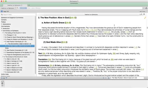 Ephesians An Exegetical Commentary Hoehner Accordance