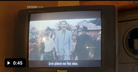 Glod Villagers In Romania Reacting To Borat Which They Thought Was A