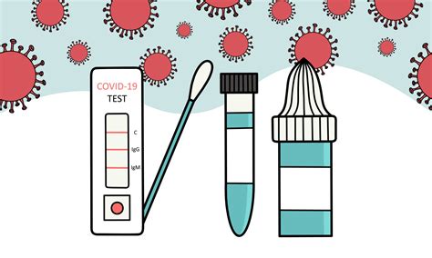 Covid 19 Rapid Antigen Test Vector Illustration Clipart 6219568 Vector