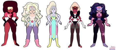 Steven Universe Gem Fusions By Saint Pandora On Deviantart