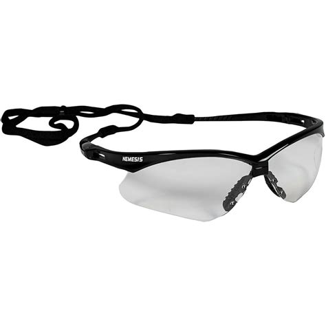 kleenguard kcc25676 v30 nemesis safety eyewear 1 each clear lens black frame