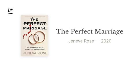 the perfect marriage by jeneva rose literal
