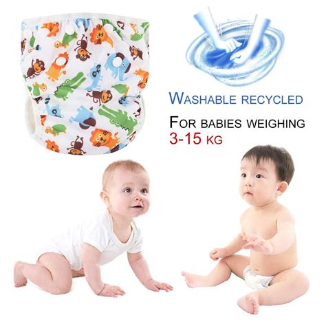 Buy Zz Bb Washable Baby Adjustable Swim Diaper Pool Pant Waterproof