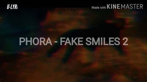 Phora Fake Smiles 2 Subtitulos EspaÑol And Lyrics Youtube