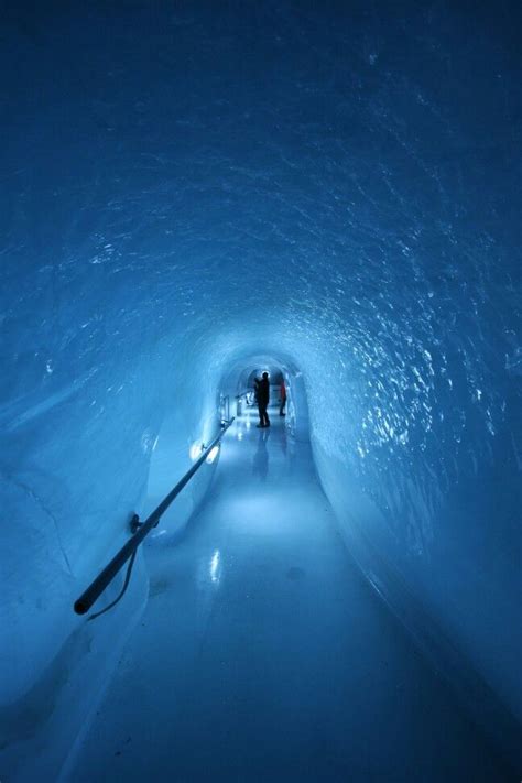 Tunnel Im Eis Jungfraujoch Travelogue Europe