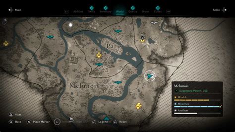 Melun Hoard Map Loot Location Assassin S Creed Valhalla Game