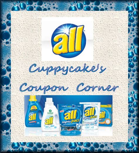 Free Printable All Detergent Coupons