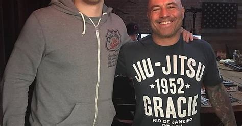 Stipe And Joe Rogan Size Deference They Seem Like The Same Size Until