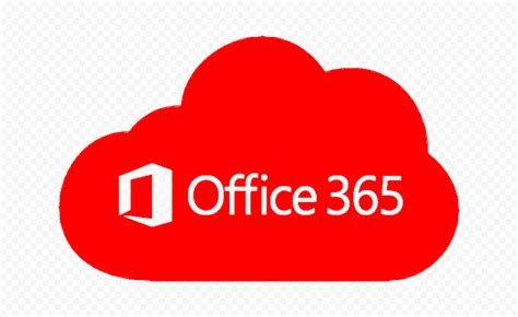 Microsoft Office 365 Cloud Red Icon Citypng