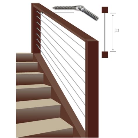 Many people opt for cable railing kit and all necessary hardware to do it yourself installation. 3/16" Adjust-a-Body Thread Eye Cable Rail Kit - Series ...