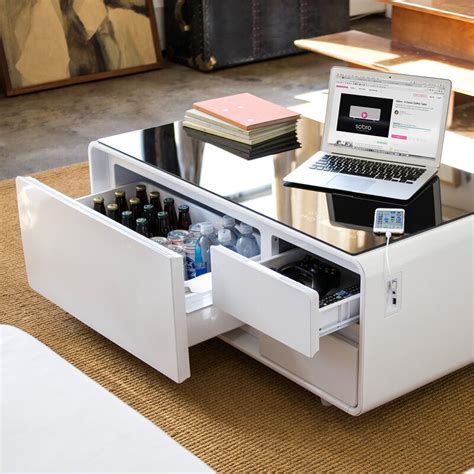 Sobro smart storage coffee table with refrigerated drawer ($999, originally $1,799) Sobro Smart Coffee Table & Reviews | Wayfair