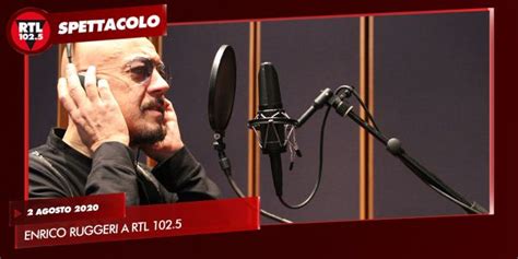 Enrico ruggeri official twitter page. Enrico Ruggeri in collegamento con RTL 102.5: "Negli anni ...