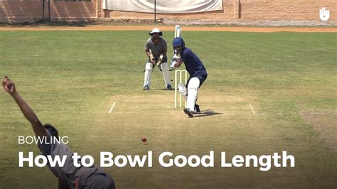 How To Bowl Good Length Cricket Youtube