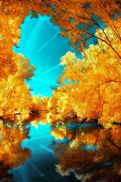 A1 Pictures Autumn Reflection