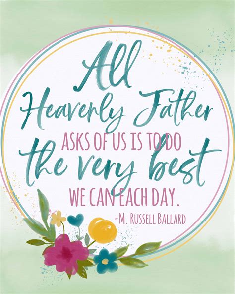 April 2019 General Conference Quote Printables Ministering Printables