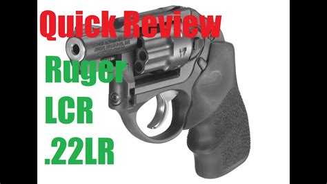 Review Ruger Lcr 22lr Youtube