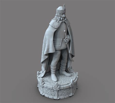 Vlad Tepes Statue 3d Model 3d Printable Cgtrader
