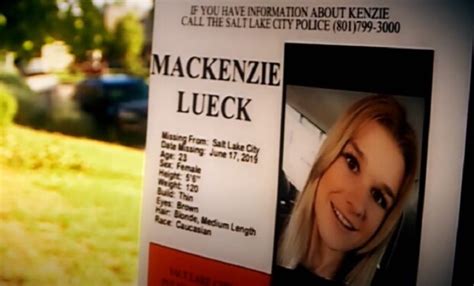 Dateline Mackenzie Luecks Murderer Wrote Book About Killing People