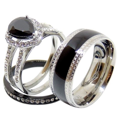 lanyjewelry-his-hers-couples-ring-set-womens-round-cz-stainless-steel