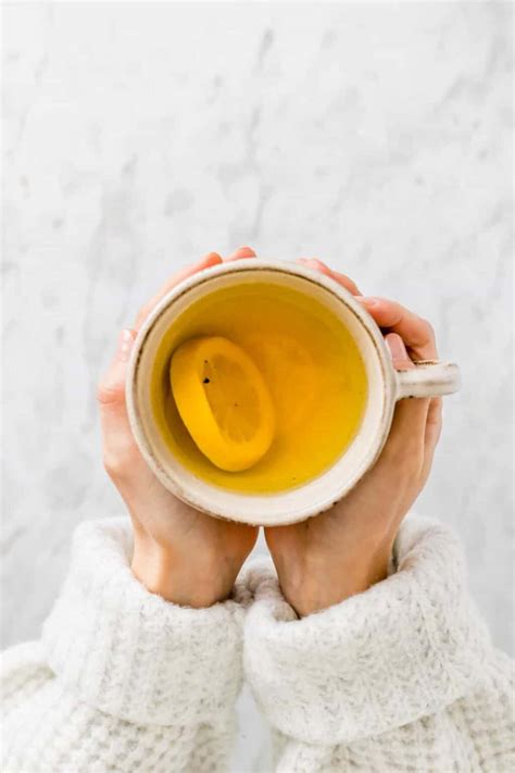 Lemon Ginger Turmeric Tea Recipe Anti Inflammatory Aline Made