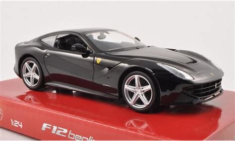 Diecast Model Cars Ferrari F1 124 Mattel 2 Berlinetta Black