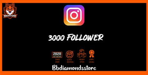 Jual Instagram 3000 Follower Bbdiamondsstore Vcgamers