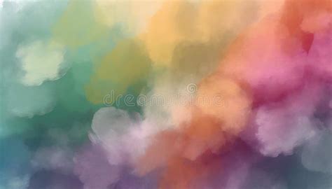 Background For Colorful Brush Artwork With Gradients Abstract