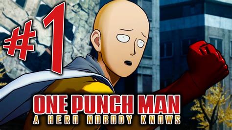 One Punch Man Parte 1 O Herói Desconhecido Xbox One X Playthrough 4k Youtube