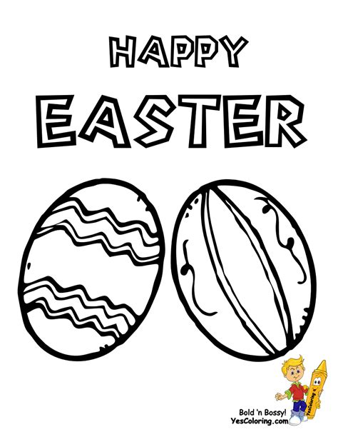 Fancy Easter Egg Coloring Pages Free Easter Basket Coloring