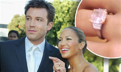 Jlo Engagement Ring Ben Affleck Jennifer Lopez Admits She Loved The Pink Engagement Diamond