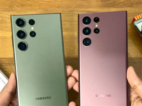 Samsung Galaxy S23 Ultra Riesen Sprung Im Vergleich Zur Galaxy S22