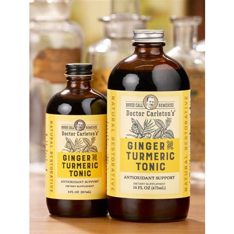 New Vermont Country Store Doctor Carleton S Ginger And Turmeric Tonic