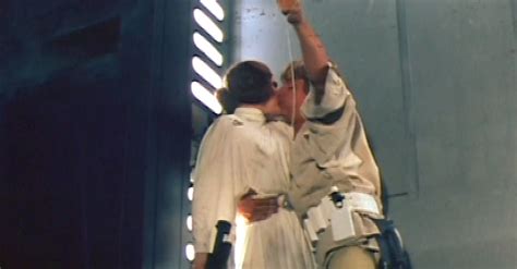 When Leia Kissed Luke Exclusive Behind The Scenes Star Wars Clip