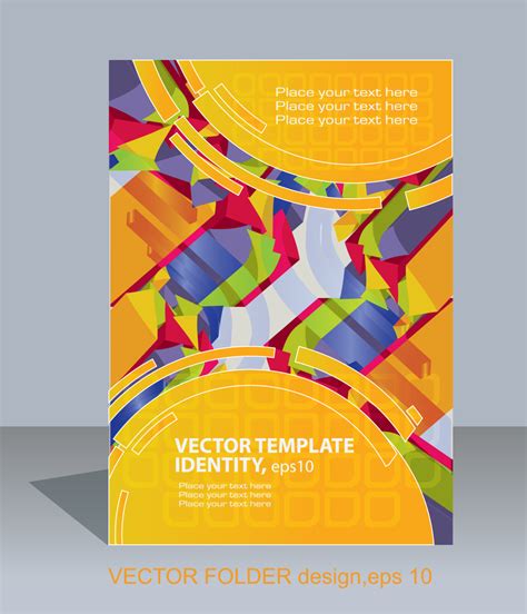 Vibrant Orange Poster Template Vector Download