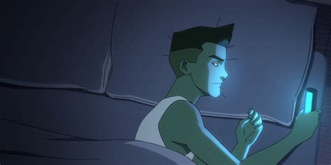 Young Justice Phantoms Beast Boys Depression May Be Cured By Blue Devil