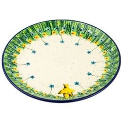 This stoneware plate is perfect for hosting parties, serving family, or simply for beautiful decoration. Polish Art Center - Unikat Polish Pottery Stoneware Dinner ...