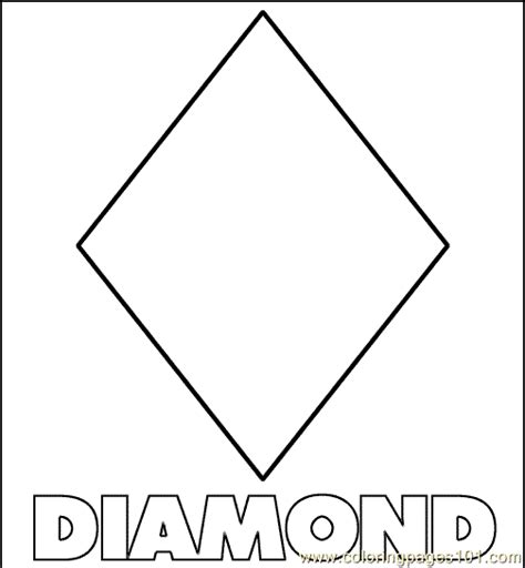 25 Diamond Shape Coloring Page Holdentaome