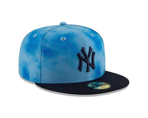 New Era Sky Blue New York Yankees On Field 59fifty Fitted Hat