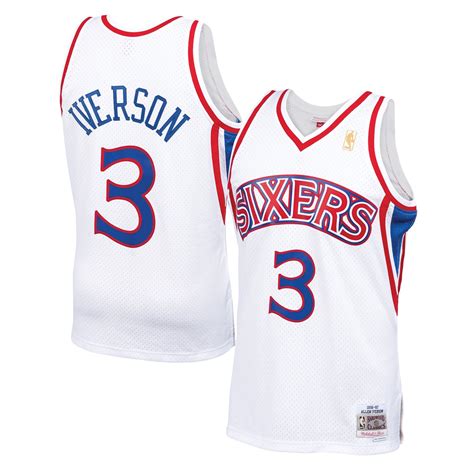 Philadelphia 76ers Allen Iverson Swingman Jersey By Mitchell And Ness