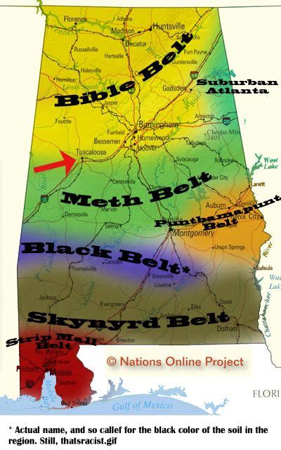 Map Of East Central Alabama Heritage Belts Of Alabama