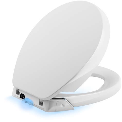 Choose a toilet seat that is simple to clean and install with this kohler purefresh front toilet seat. K-5589-0,96 Kohler Purefresh Round-Front Toilet Seat ...