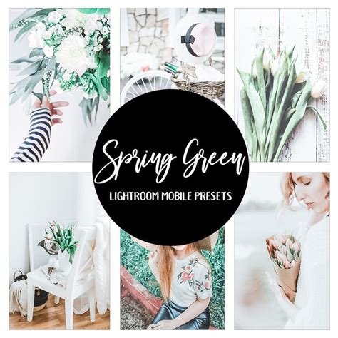 This preset will convert all green color in black color. SPRING GREEN Lightroom Mobile Preset | Bright and Airy ...